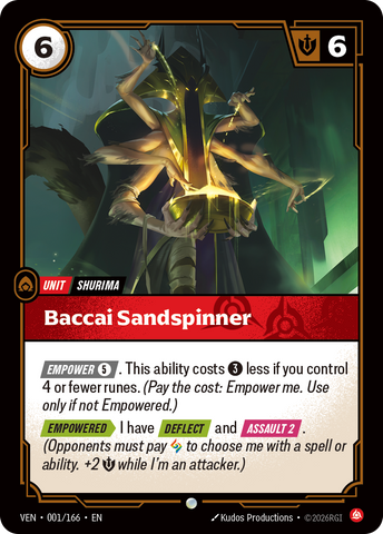 Baccai Sandspinner [VEN-001/166]