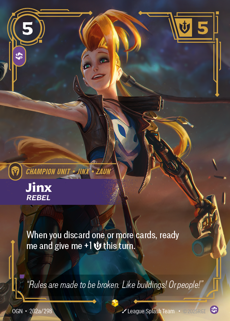 [Chinese] Jinx, Rebel [OGN-202a/298]