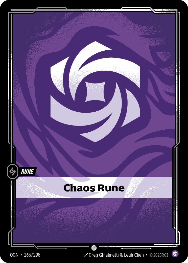 Chaos Rune x 6 [OGN-166/298]