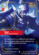 Zed, From the Shadows (Alternate Art) [VEN-023A/166]