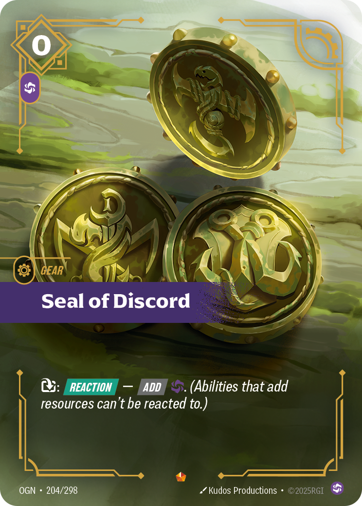 Seal of Discord [OGN-204/298] CN