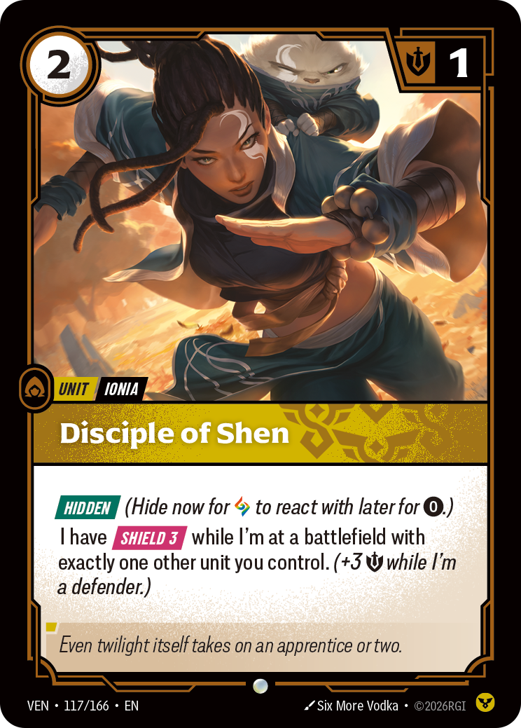 Disciple of Shen [VEN-117/166]