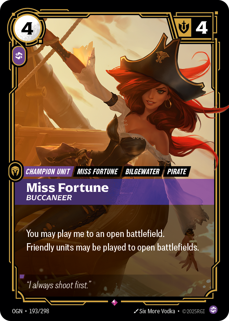 [Chinese] Miss Fortune, Buccaneer [OGN-193/298]