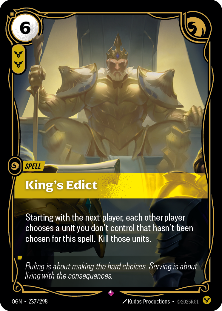 [Chinese] King's Edict [OGN-237/298]