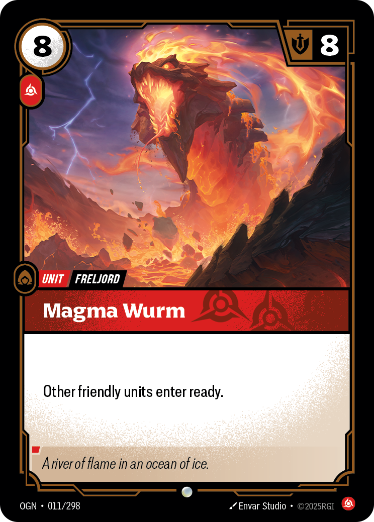 Magma Wurm [OGN-011/298] CN