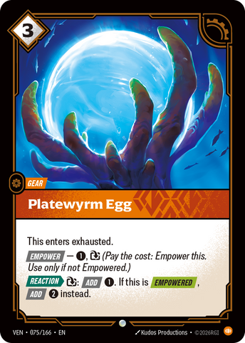 Platewyrm Egg [VEN-075/166]