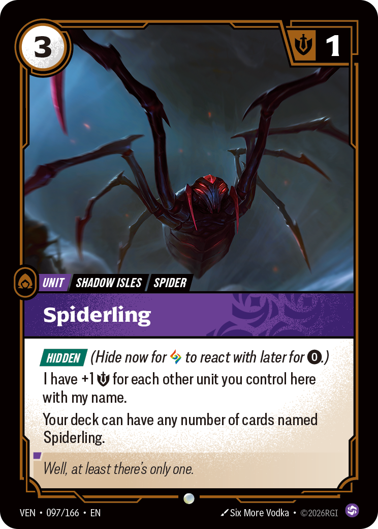 Spiderling [VEN-097/166]