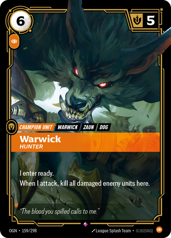 Warwick, Hunter [OGN-159/298] CN