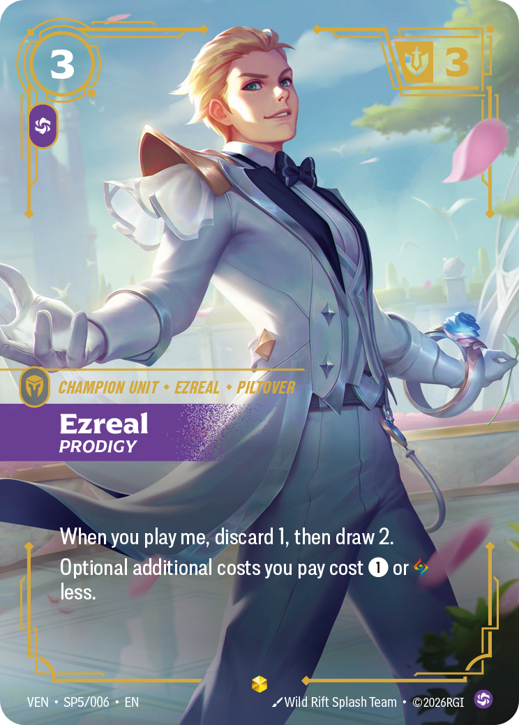 Ezreal, Prodigy [VEN-SP5/006]