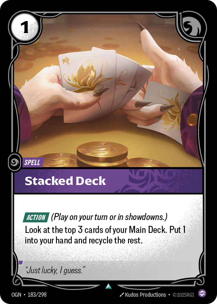 [Chinese] Stacked Deck [OGN-183/298]